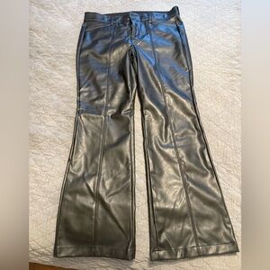Torrid Black Faux Leather Pants